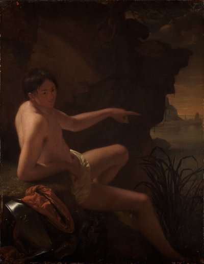 Guerreiro nu de Godfried Schalcken