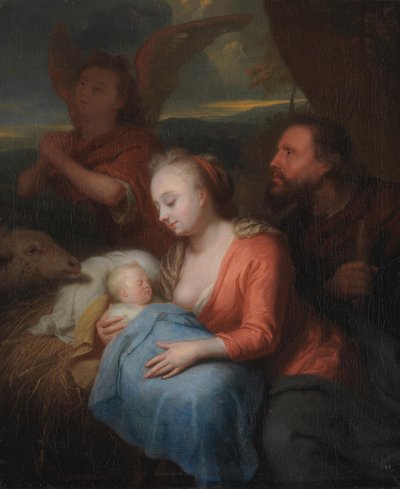 Descanso durante a fuga para o Egito de Godfried Schalcken
