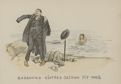 Roupas emprestadas raramente se encaixam bem de Gordon Frederick Browne