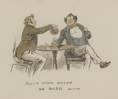 Bom vinho não precisa de Bush de Gordon Frederick Browne