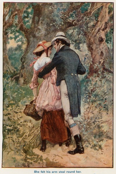 Ilustração para Adam Bede de Gordon Frederick Browne