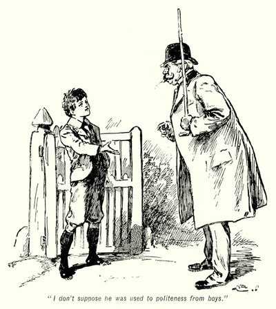 Ilustração para The Story of the Treasure Seekers de E Nesbit (litho) de Gordon Frederick Browne