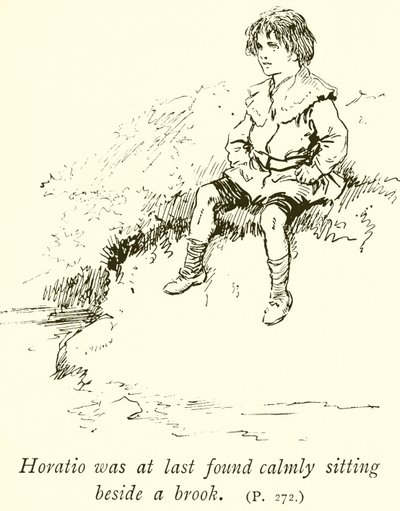 Nelson como um menino de Gordon Frederick Browne