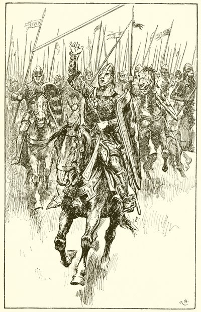 Normando na Batalha de Hastings de Gordon Frederick Browne