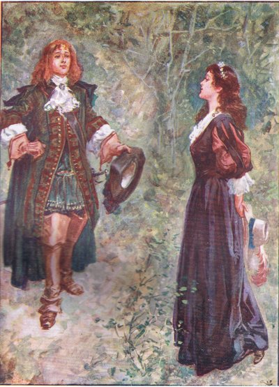 "Agora eu sou do seu agrado primo", De Lorna Doone pub.by W & R Chambers Ltd, 1921 de Gordon Frederick Browne