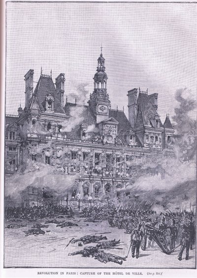 Revolução em Paris de Gordon Frederick Browne