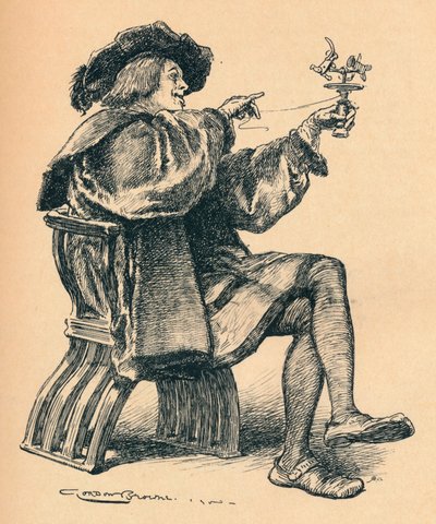 Os fantoches, c1900 de Gordon Frederick Browne
