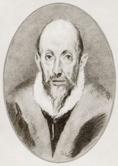 Domenikos Theotokopoulos, El Greco, de Living Biographies of Great Painters. de Gordon Ross