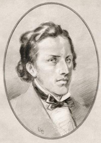 Frederic François Chopin, de biografias vivas de grandes compositores de Gordon Ross