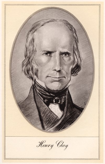 Henry Clay, estadista e orador norte-americano, início do século XX de Gordon Ross