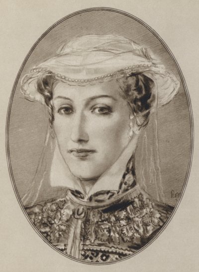 Maria Rainha dos Escoceses (litho) de Gordon Ross