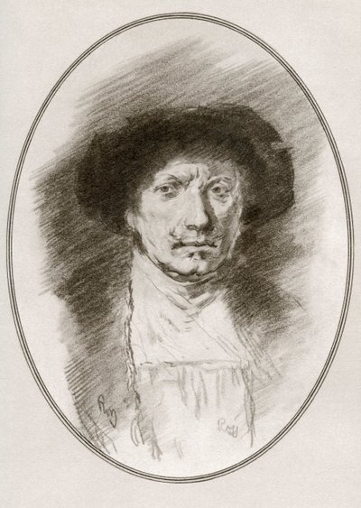 Rembrandt Harmenszoon van Rijn, de biografias vivas de grandes pintores de Gordon Ross