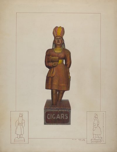 Loja de charutos indiana de Gordon Saltar and Edward L. Loper