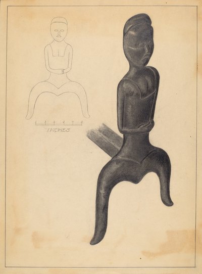 Andiron de Gordon Sanborn