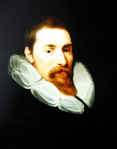 Um retrato de um cavalheiro (óleo sobre painel) de Gortzius (style of) Geldorp