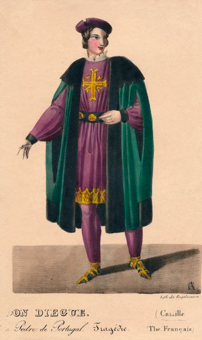 Don Diegue, c1820s. de Gottfried or Godefroy Engelmann