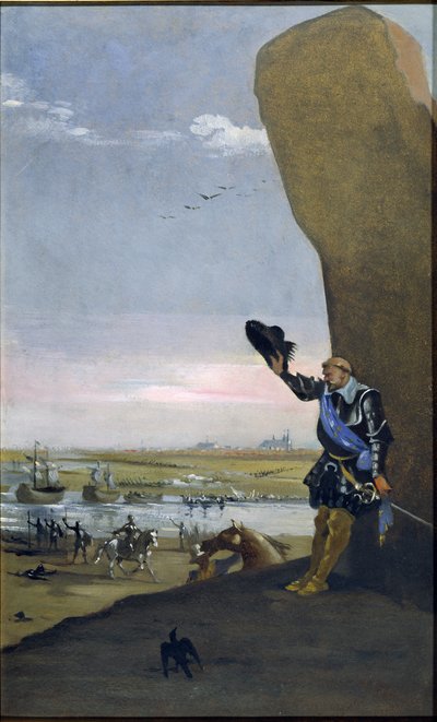 A Batalha de Stangebro (Guerra contra Sigismundo de Gotthard Adolf Werner