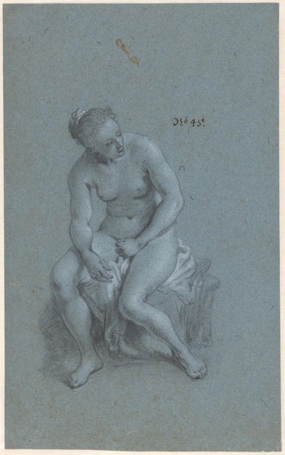 Mulher sentada de Govert Flinck (attributed to)
