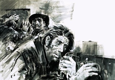 Um pedido de ajuda da Revolta Húngara (guache sobre papel) de Graham Coton