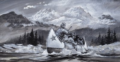 Alexander Mackenzie (1764-1820) (guache sobre papel) de Graham Coton
