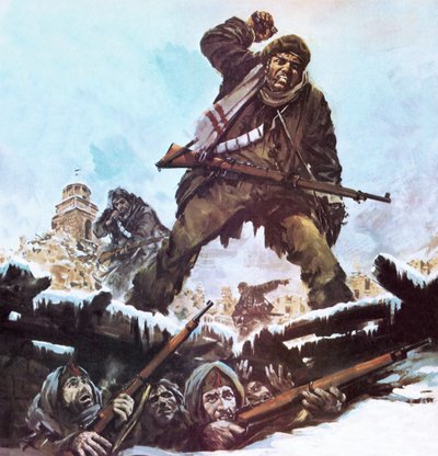 Cidade sitiada durante a guerra civil espanhola de Graham Coton