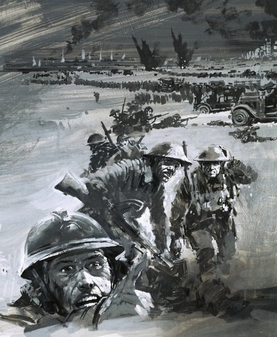 Cena de guerra de Dunquerque de Graham Coton