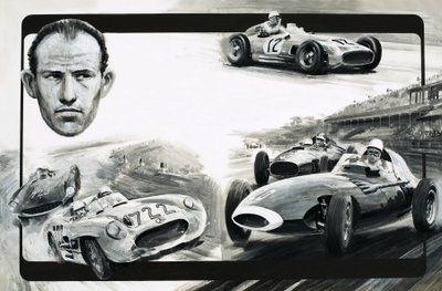 Stirling Moss de Graham Coton