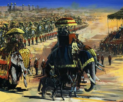 O último Grande Durbar em junho de 1911 de Graham Coton