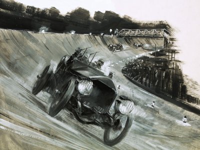 Corrida de automóveis não identificada de Graham Coton