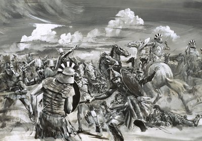 Vitória de Alexandre, o Grande, em Gaugamela de Graham Coton