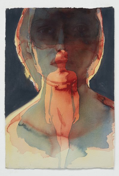 Emergência, 2015 (aguarela sobre Arcos) de Graham Dean