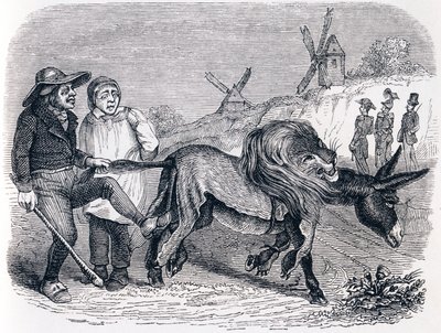 O burro com pele de leão (L