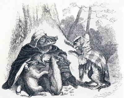 A águia, o javali e a rata (L