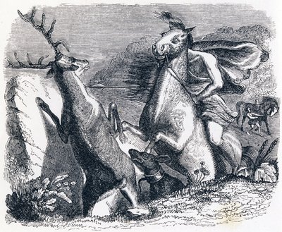 O cavalo queria vingar o veado (Le cheval s