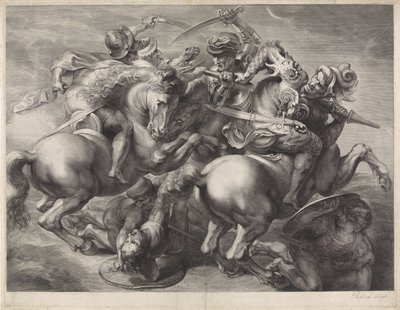 Luta de cavaleiros de Gérard Edelinck