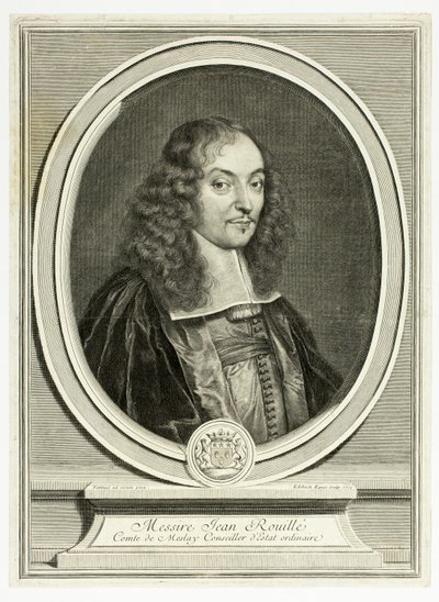 Sir Jean Rouille, Conde de Meslay de Gérard Edelinck