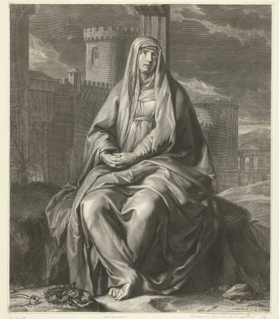 Mary em Trepidação
Mater Dolorosa de Gérard Edelinck