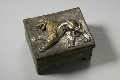 Caixa helenística (prata dourada para encomendas) (ver 270390 para tampa) de Greek