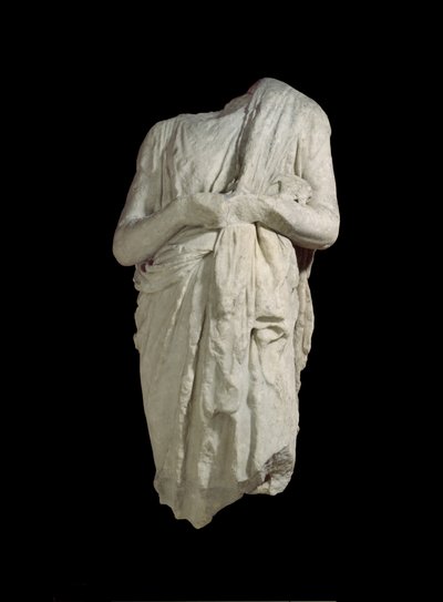 Torso, Arundel Homer (mármore) de Greek