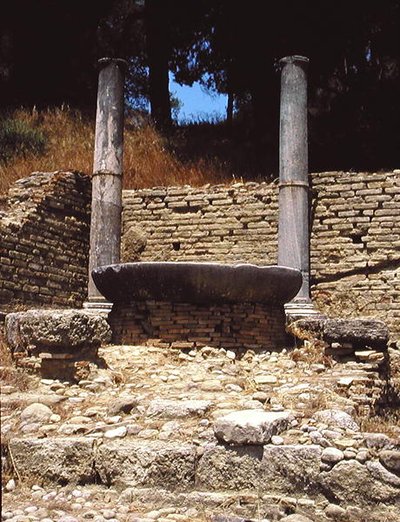 Local onde a chama olímpica é acesa para cada um dos Jogos (foto) de Greek Greek