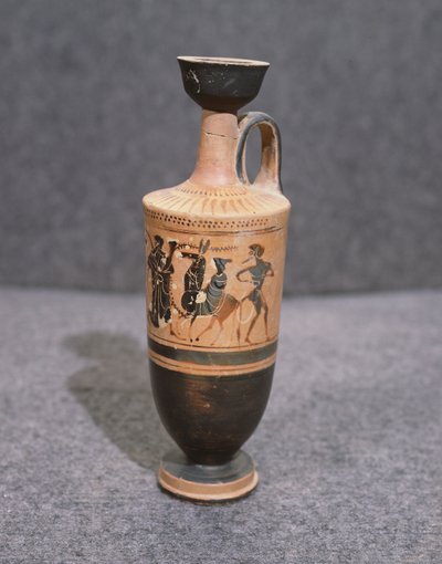 Pyxis, Cosenza (Hipponion) (cerâmica) de Greek School