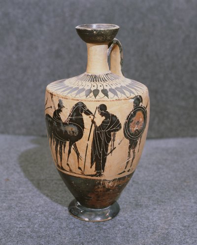 Lekythos, Vibo Valentia (cerâmica) de Greek School