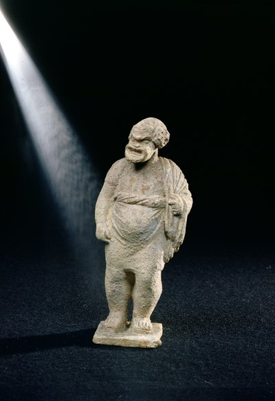 Estatueta de um ator cômico, de Tanagra, Beócia de Greek School