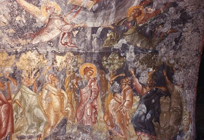 A ascensão, igreja Pantanassa de Greek School