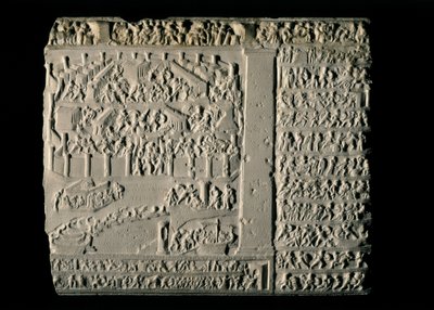 ARTE GREGA: Guerra de Troia. Tabula Iliaca com relevos do ciclo de Troia, acompanhados... de Greek School
