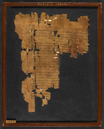 Papiro Inv. n.º 1532, "Epístola aos Hebreus" (papiro) de Greek School