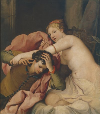 José e esposa de Potifar. de Gregorio Lazzarini