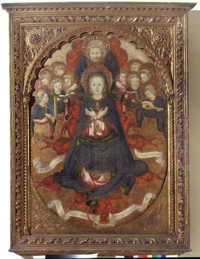 Assunção da Virgem, c.1450 (tempera a bordo) de Gregorio Zavattari
