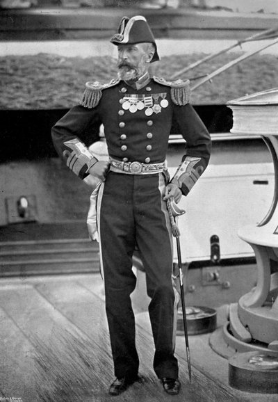 Almirante Sir Michael Culme-Seymour, 1896 de Gregory and Co