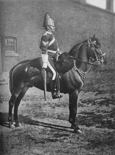 Sargento, 2nd Dragoon Guards Queens Bays, c1880 de Gregory and Co